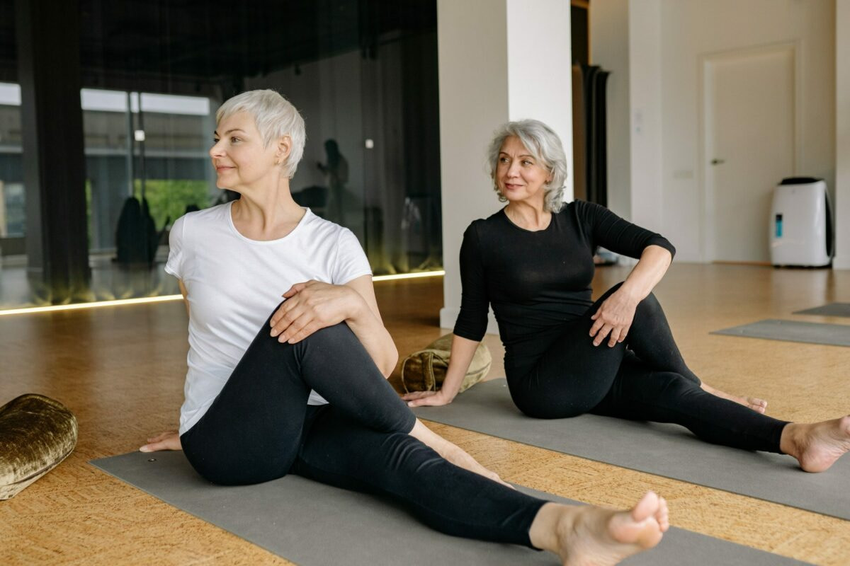 Flexibility tested by age group