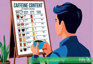 a man holding a cup of coffee
