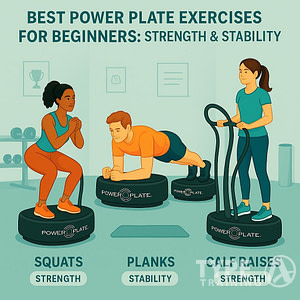 a group of people doing exercises