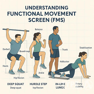 a diagram of people doing exercise