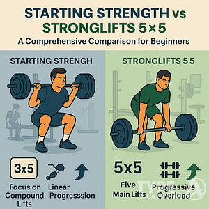 a poster of a man lifting weights