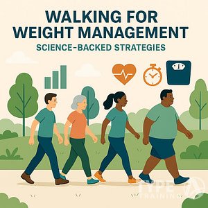 a group of people walking in a park