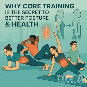 a group of people stretching