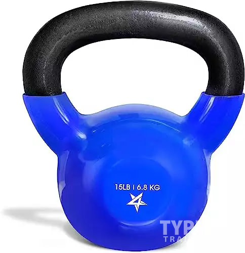 Yes4All Vinyl Coated Kettlebell Weight
