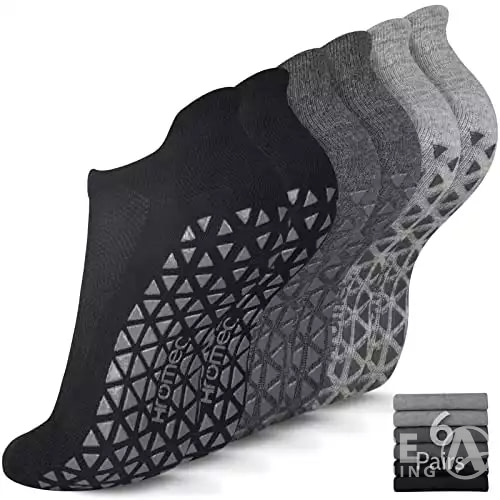 Non Slip Yoga Socks with Grips for Pilates, Barre, and Yoga
