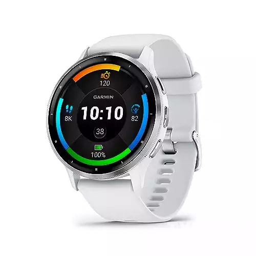 Garmin Venu 3 Silver Stainless Steel Bezel