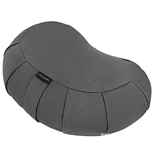 Retrospec Sedona Zafu Meditation Cushion Filled w/Buckwheat Hulls
