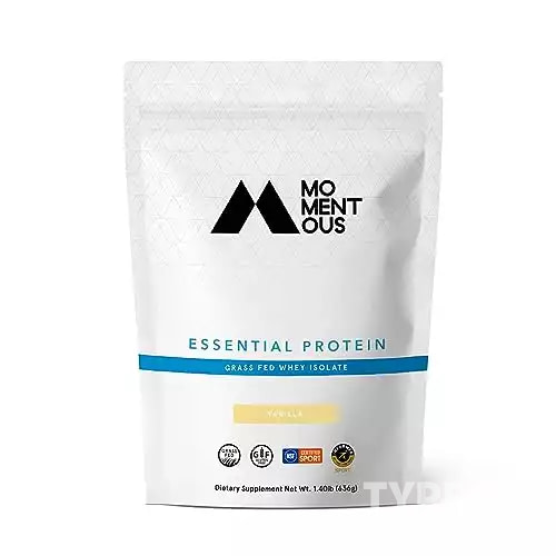 Momentous Essential Grass-Fed Whey Protein Isolate