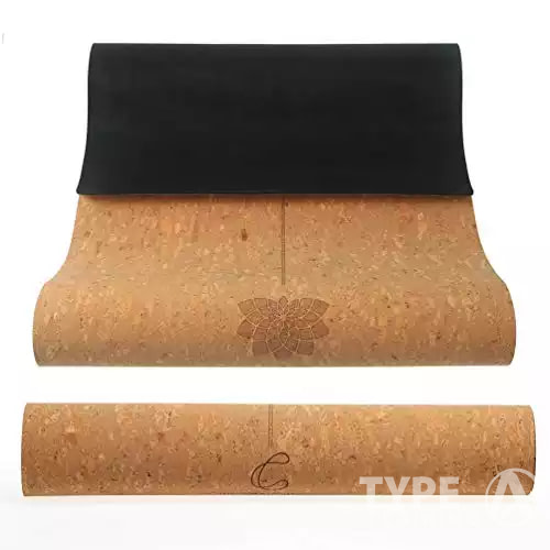 CorkTec Non Toxic Non Slip Thick Cork Yoga Mat with Eco-Friendly Organic/Vegan