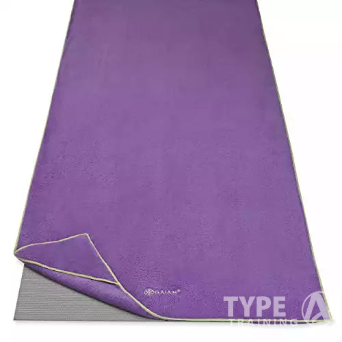 Gaiam Stay Put Yoga Towel Mat Size Yoga Mat Towel