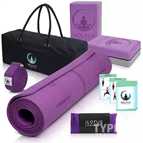 NOLAVA 7 Piece Yoga MAT Set