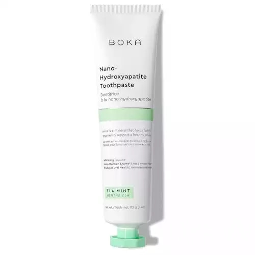 Boka Fluoride Free Toothpaste - Nano Hydroxyapatite, Remineralizing, Sensitive Teeth
