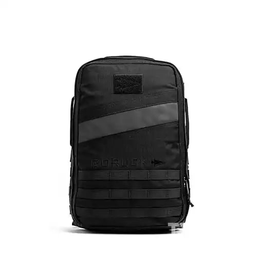 GORUCK Rucker 4.0 20L Black - Purpose Built Rucking Backpack