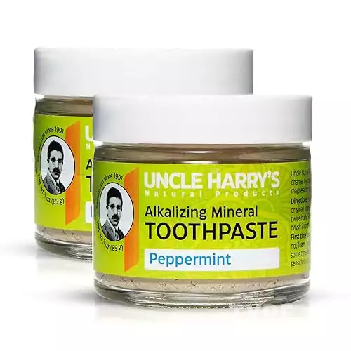 Uncle Harry's Peppermint Remineralizing Toothpaste