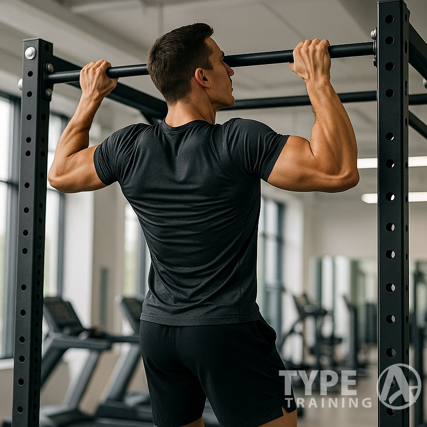 a man in a gym