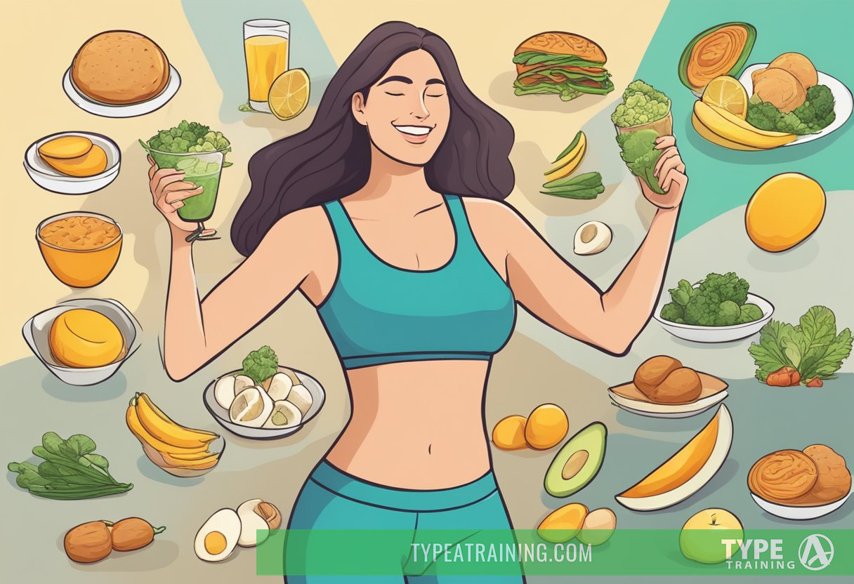 A woman enjoying increased energy, improved mood, and weight loss on a keto diet