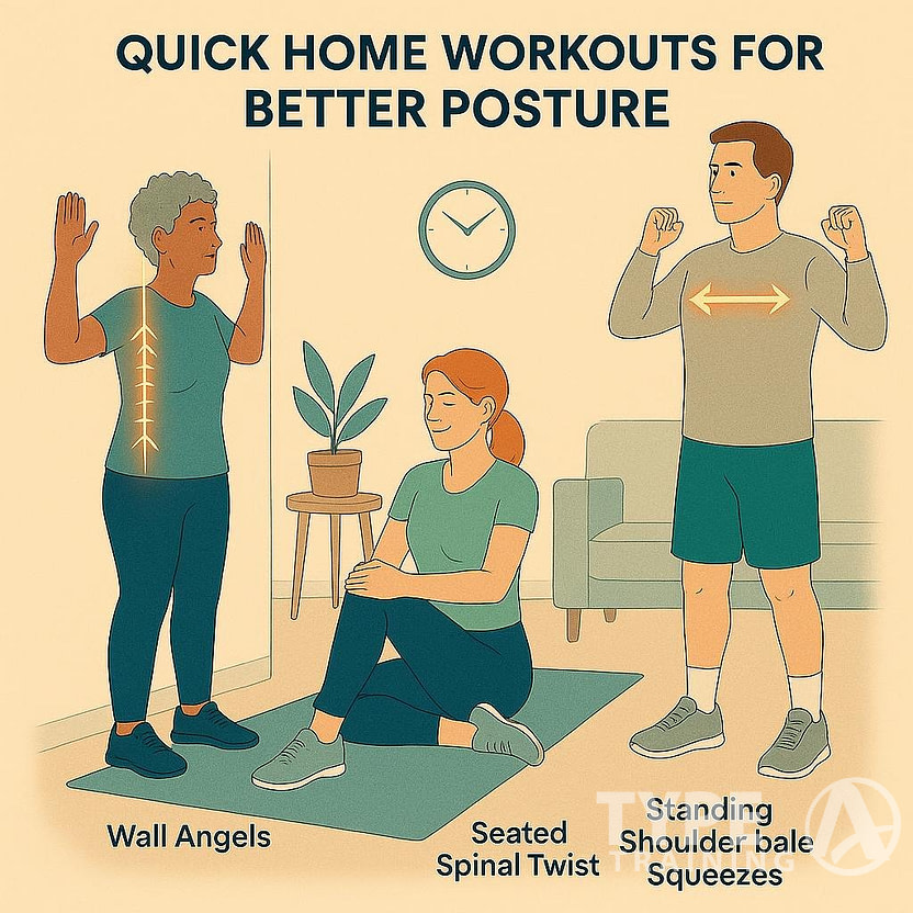 Quick Home Workouts For Posture Improvement: Strengthen & Align