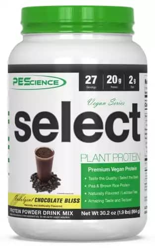 PEScience Select Vegan Plant Based Protein Powder