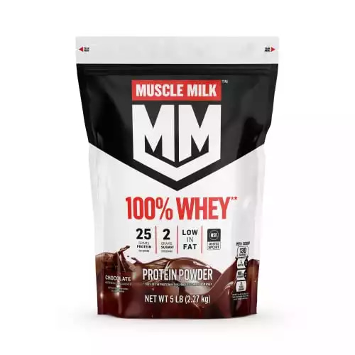 Muscle Milk 100% Whey Protein Powder, Chocolate