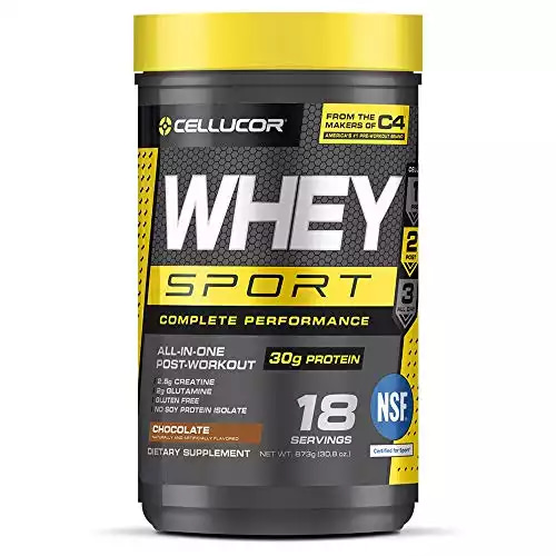 Cellucor Whey Sport Protein Powder Chocolate