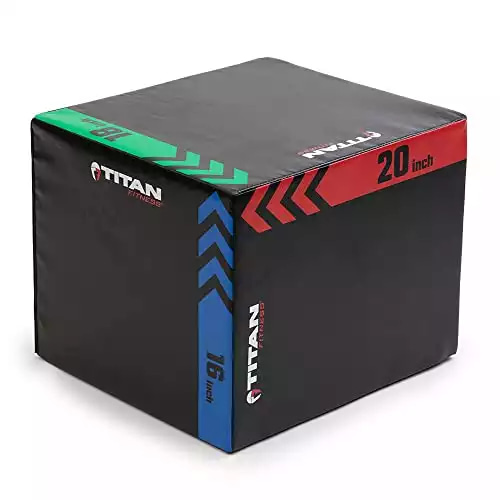 Titan Fitness Heavy Foam Plyometric Box