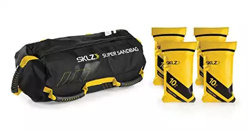SKLZ Super Sandbag Heavy Duty Training Weight Bag (10 - 40 Pounds)