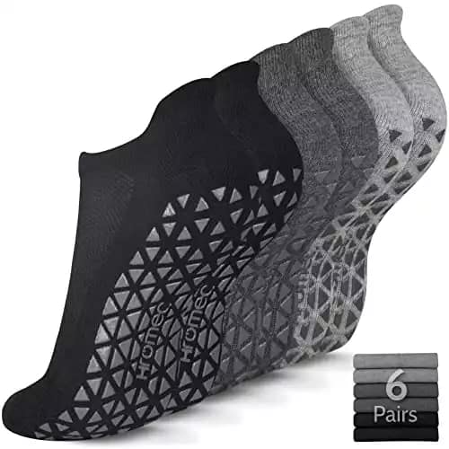 Non Slip Yoga Socks with Grips for Pilates, Barre, and Yoga