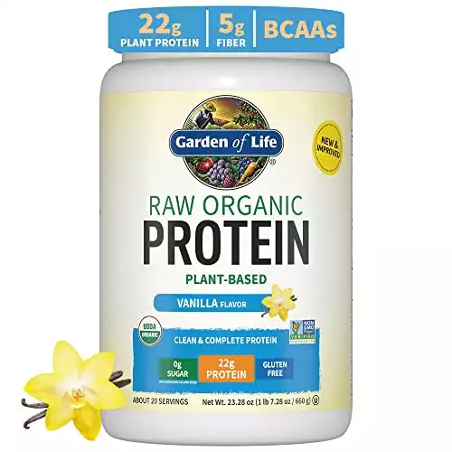 Garden of Life Organic Vegan Vanilla Protein Powder