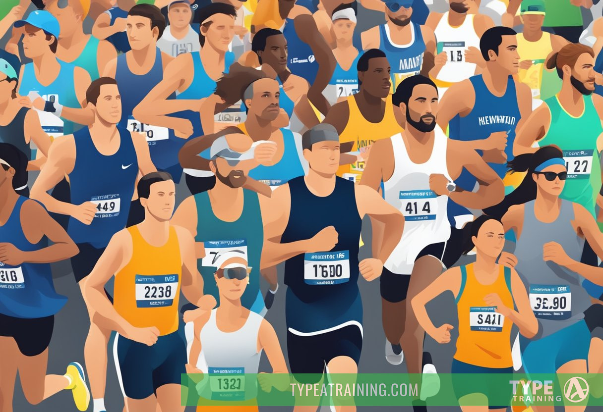 Runners meet the eligibility criteria for the New York Marathon