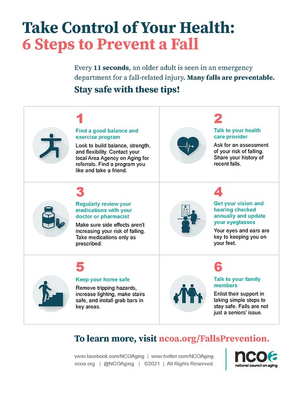 Preventing Falls and Injuries for Women Over 50
