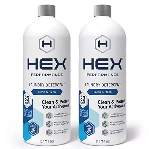 HEX Performance Laundry Detergent Designed for Activewear, Eco-Friendly