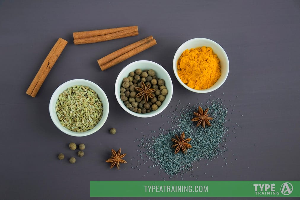 coffee ingredients, spices