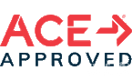 ACE ACE Certified Personal Trainer badge – nationally accredited certification in health and fitness training