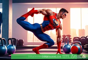 a man in a superhero garment