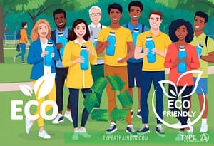 a group of people holding bottles