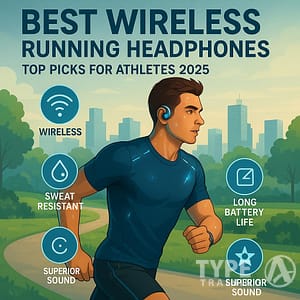 a man running in a park