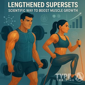 a man and woman exercising with weights