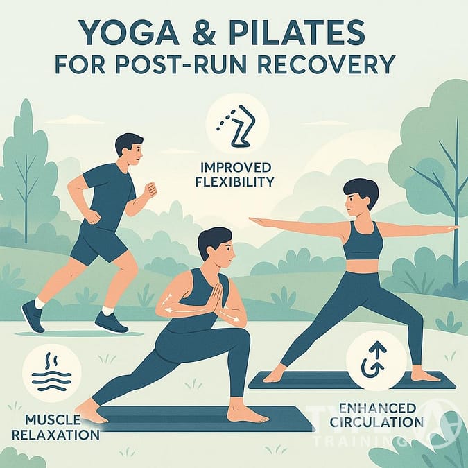 a poster of people doing yoga