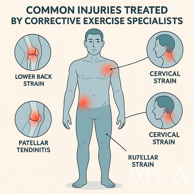 Common Injuries Treated By Corrective Exercise Specialists