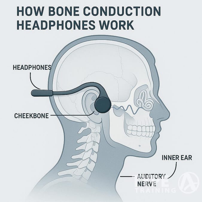 a diagram of a headphones