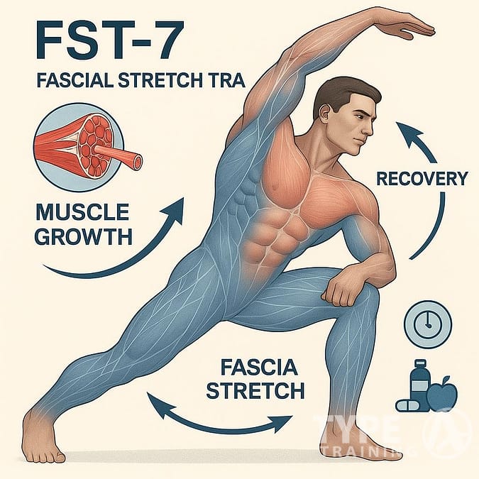 a man stretching his arms