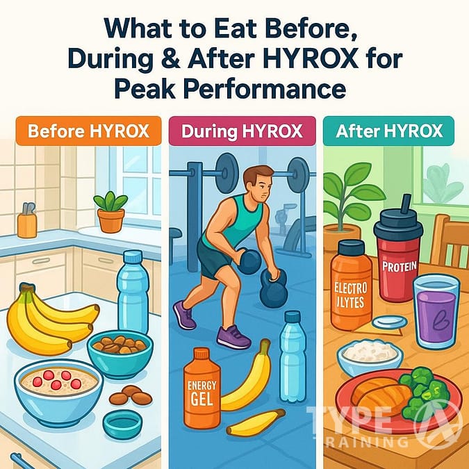 What to Eat Before, During & After HYROX for Peak Performance