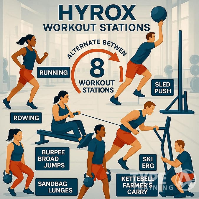 HYROX Workout Stations Explained