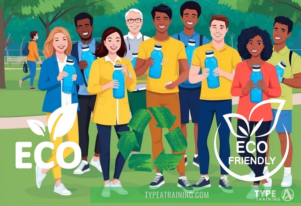 a group of people holding bottles