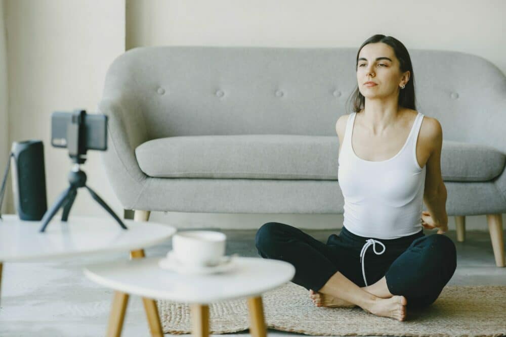 Virtual Yoga for Improved Work Performance