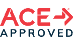 ACE ACE Certified Personal Trainer badge – nationally accredited certification in health and fitness training