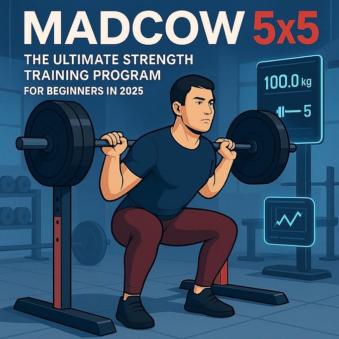 a man lifting weights in a gym
