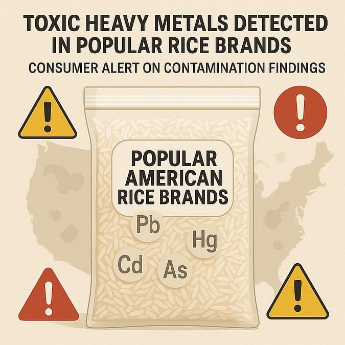 a poster of a bag of rice