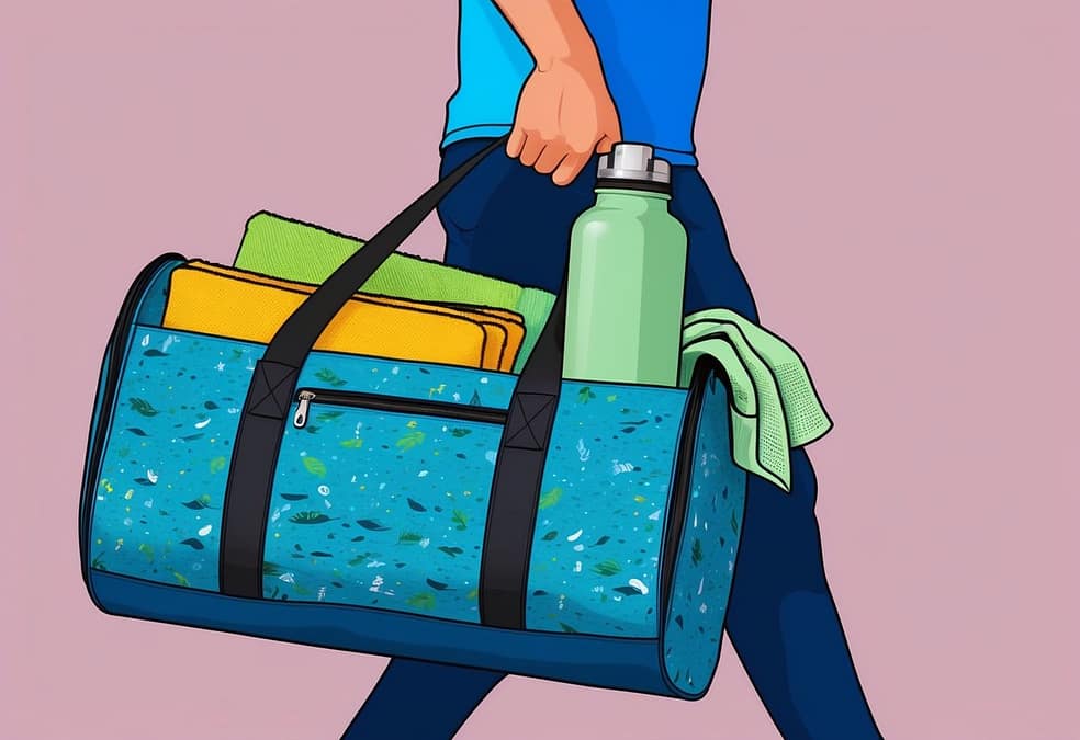 a person carrying a bag