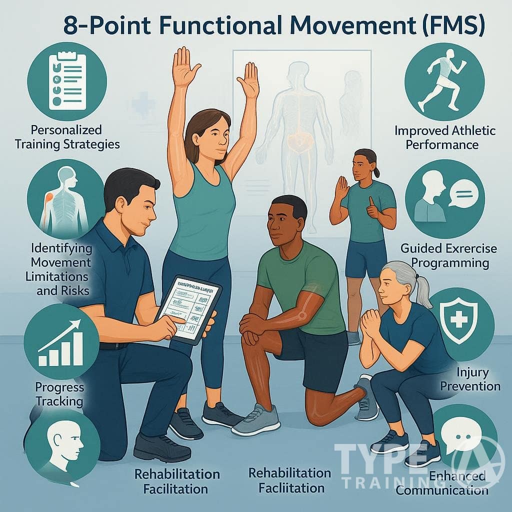 a group of people doing exercises